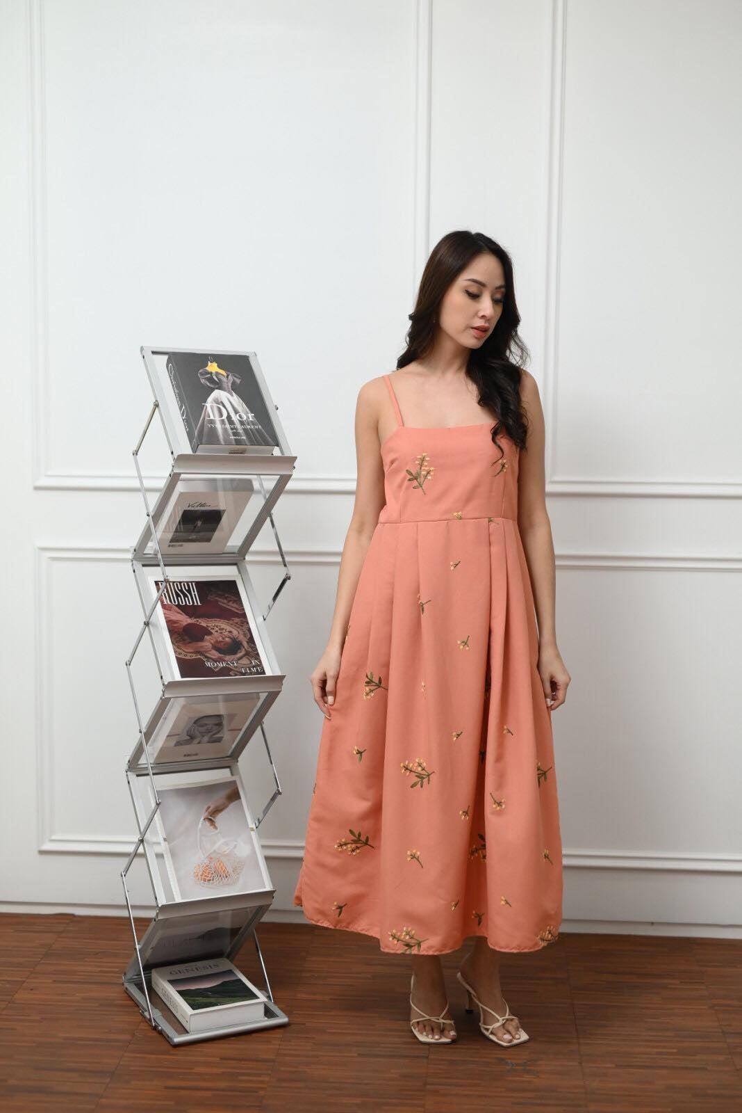 Serenity Maxi Dress (Embroidery)