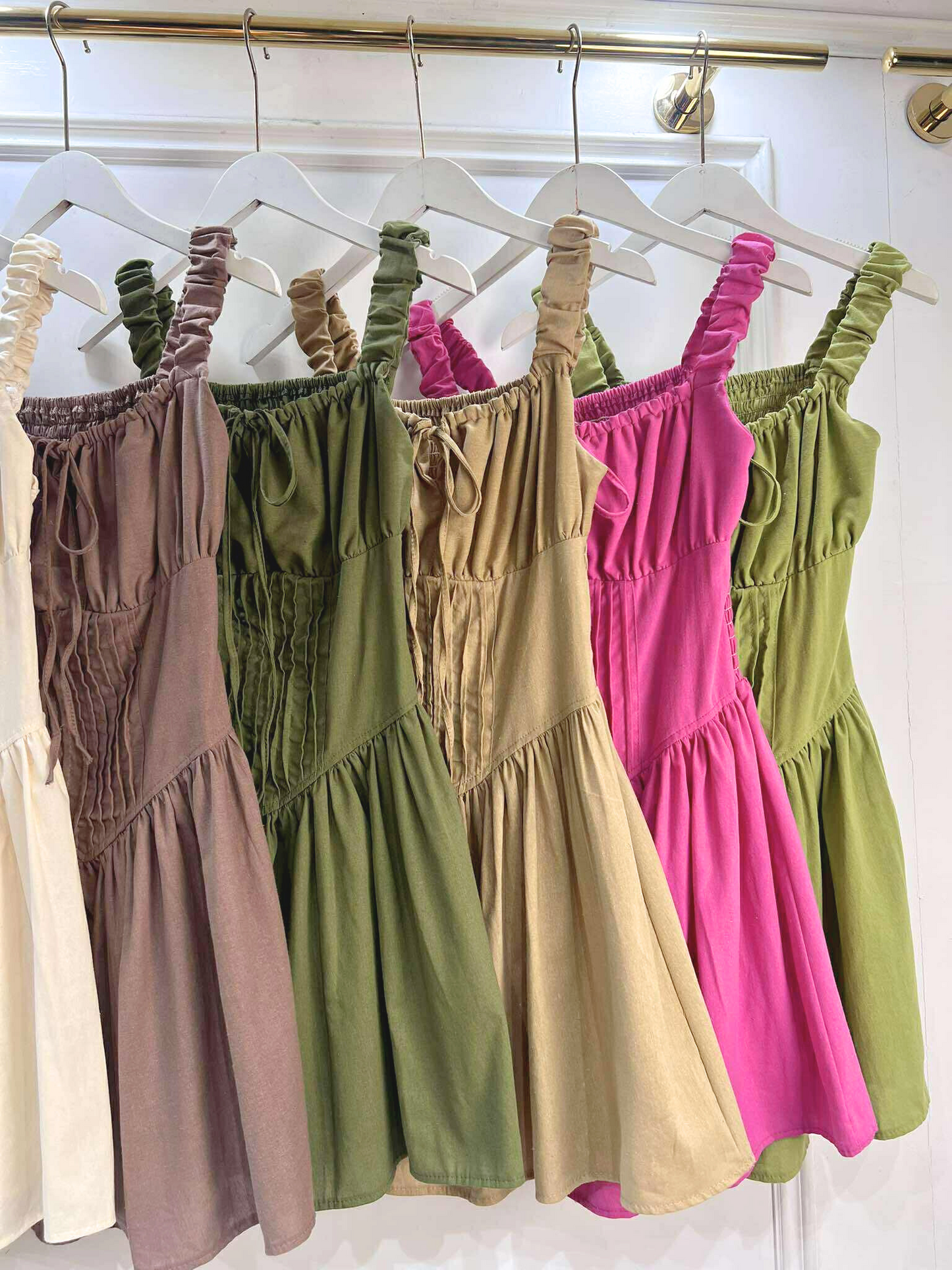 Carolina Mini Dress (PLAIN)