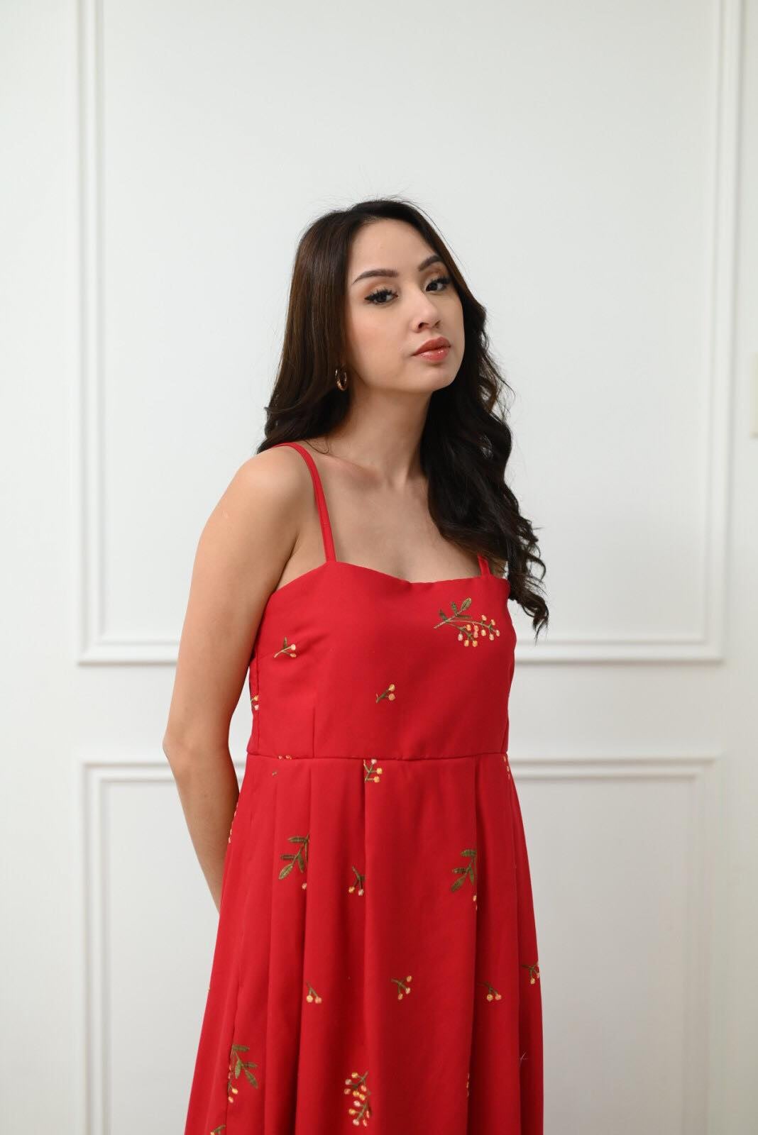 Serenity Maxi Dress (Embroidery)