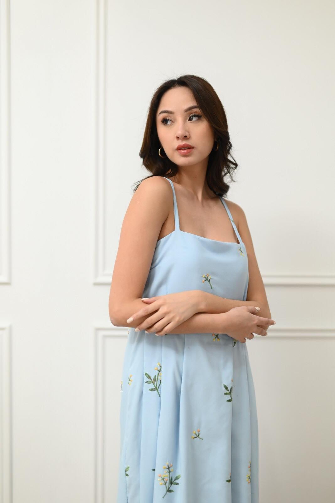 Serenity Maxi Dress (Embroidery)
