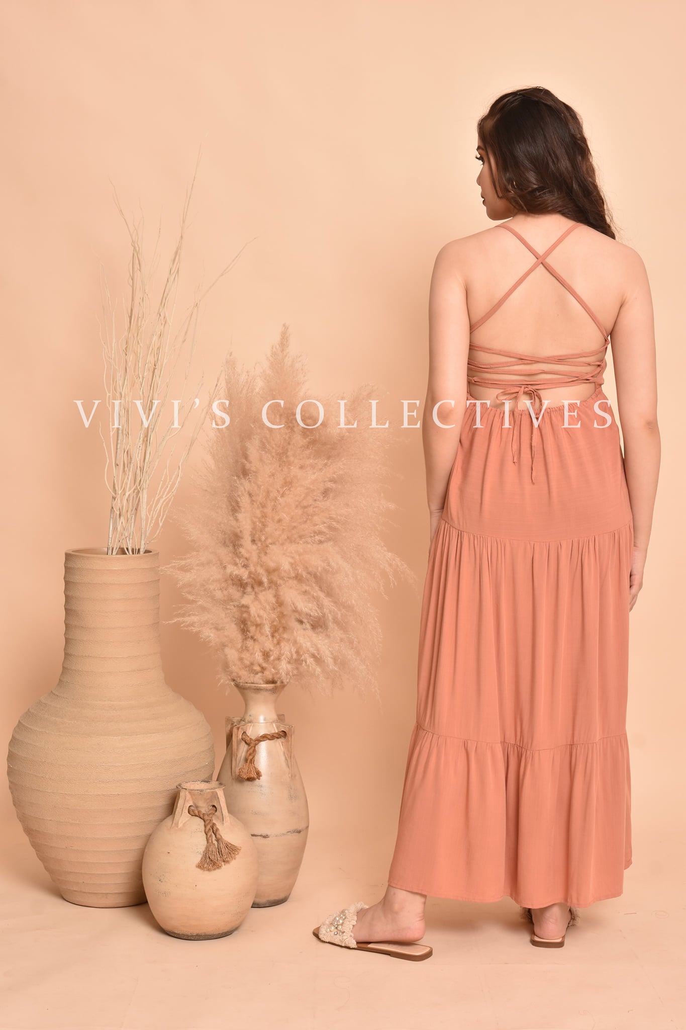 Serafina Plain Maxi Dress