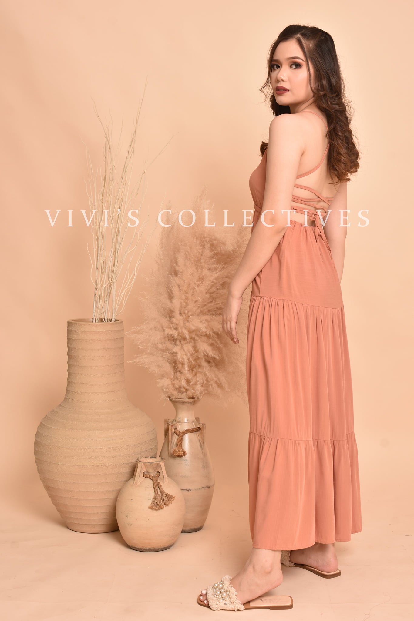 Serafina Plain Maxi Dress