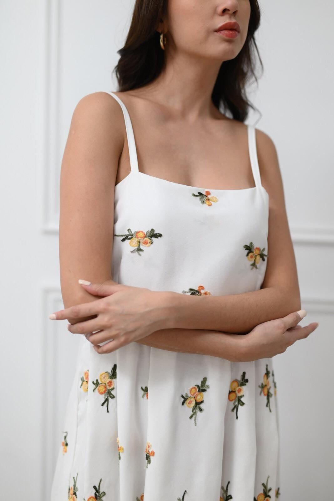 Serenity Maxi Dress (Embroidery)