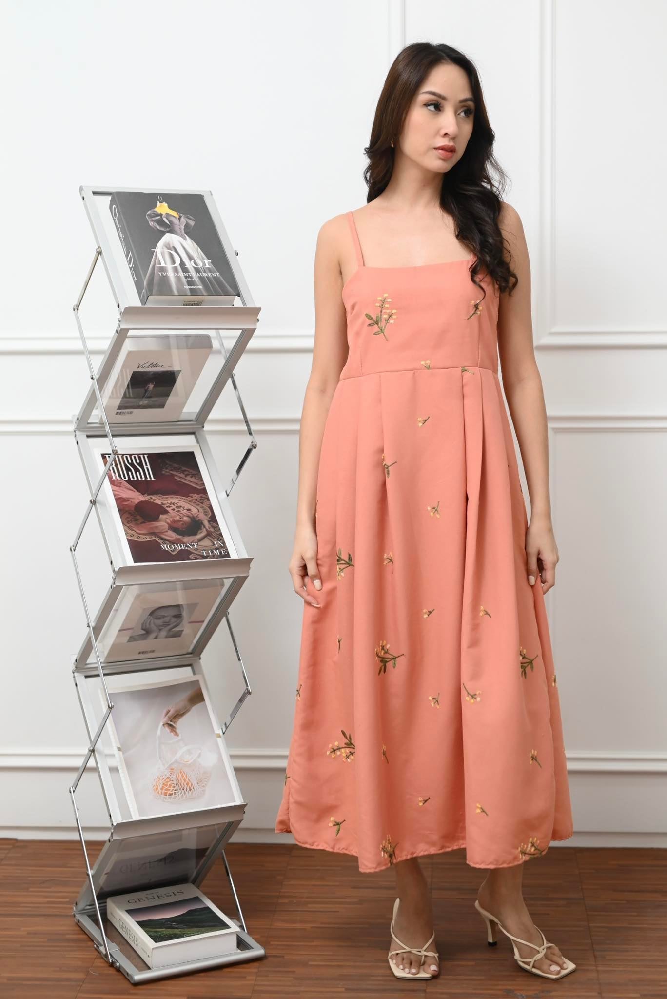 Serenity Maxi Dress (Embroidery)