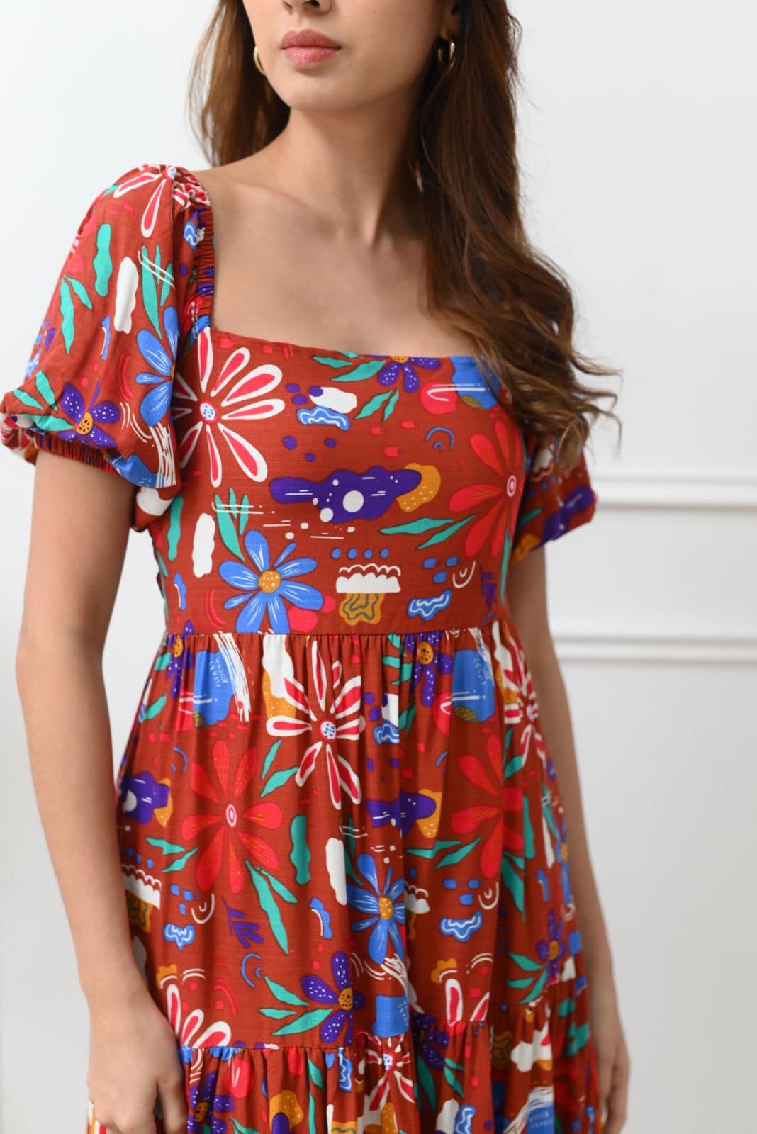 Scarlette Floral Midi Dress