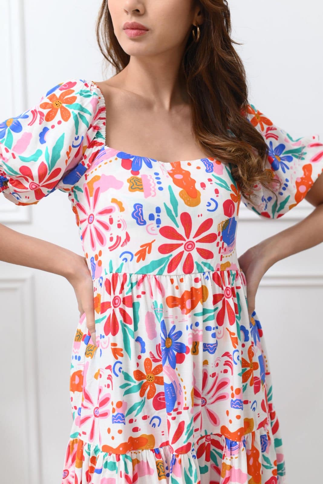 Scarlette Floral Midi Dress
