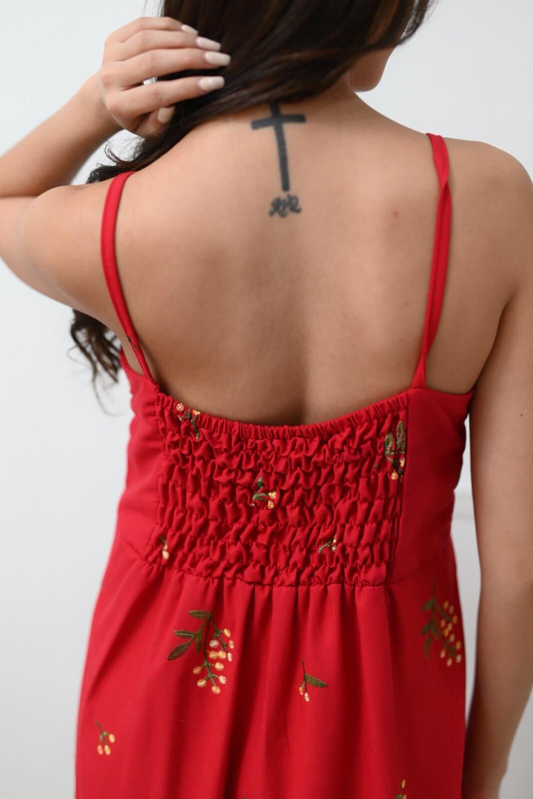 Serenity Maxi Dress (Embroidery)