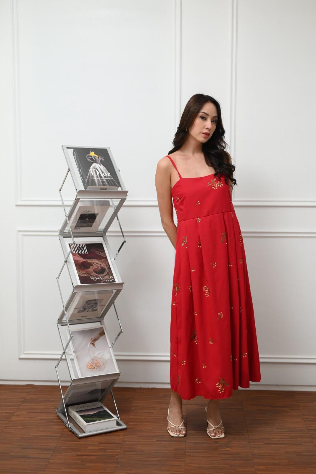 Serenity Maxi Dress (Embroidery)