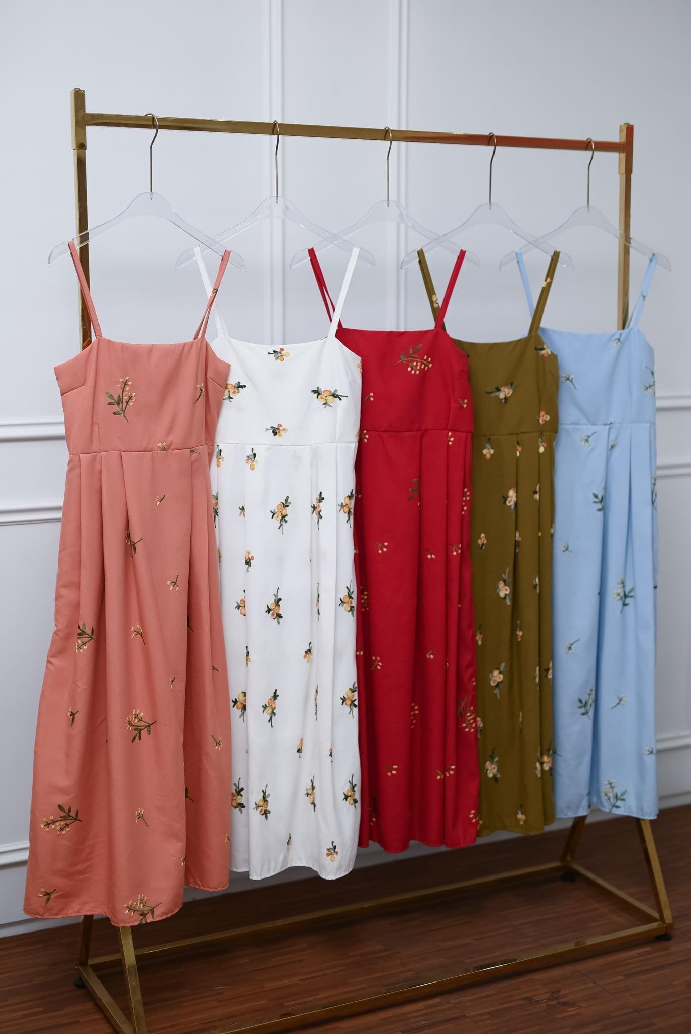 Serenity Maxi Dress (Embroidery)