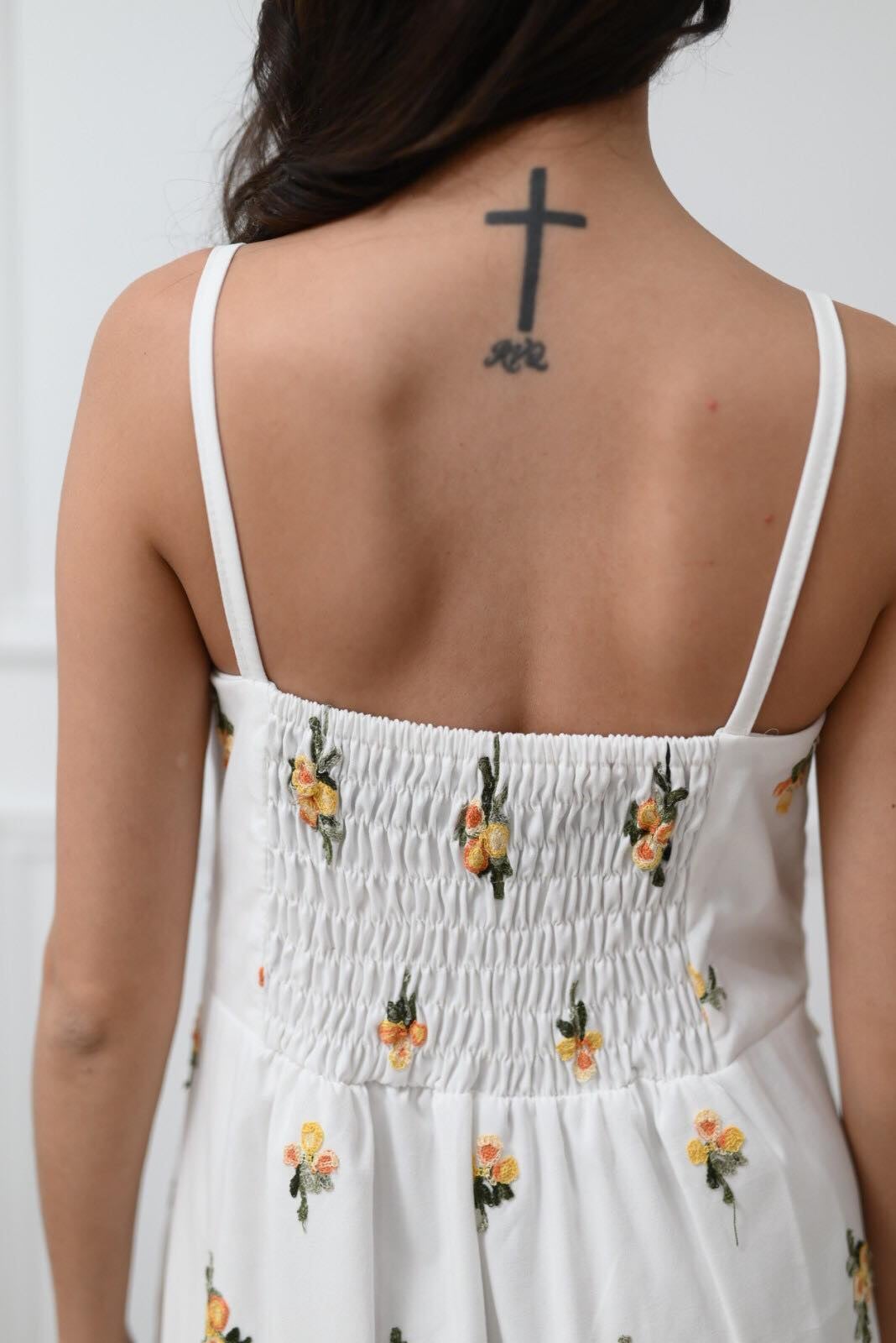 Serenity Maxi Dress (Embroidery)