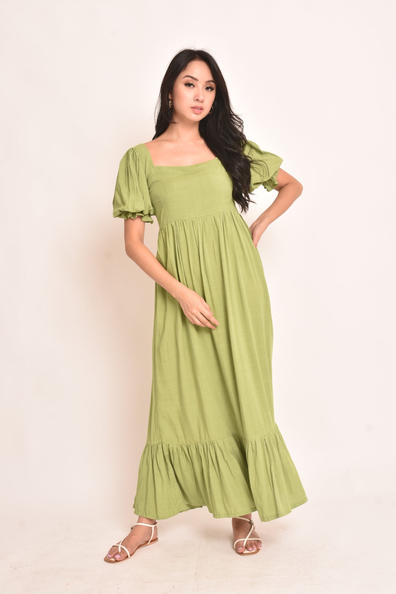 plain maxi dress The Andamane