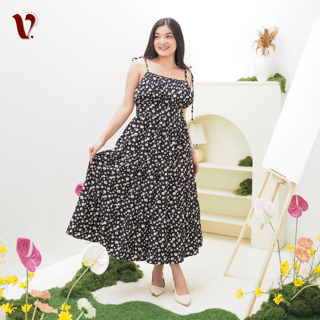 Cassandra Premium Midi Dress