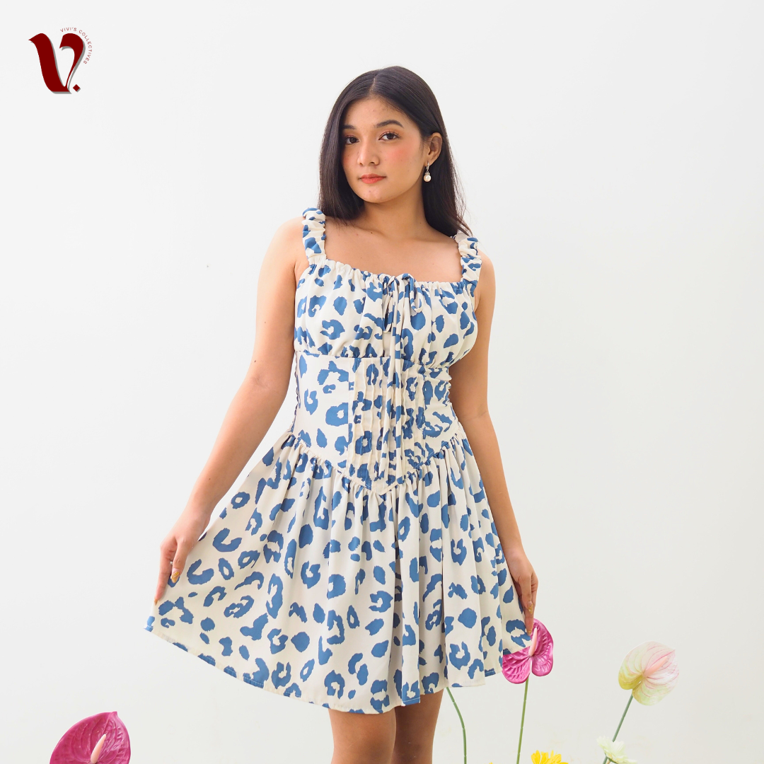 Carolina Animal Premium Mini Dress