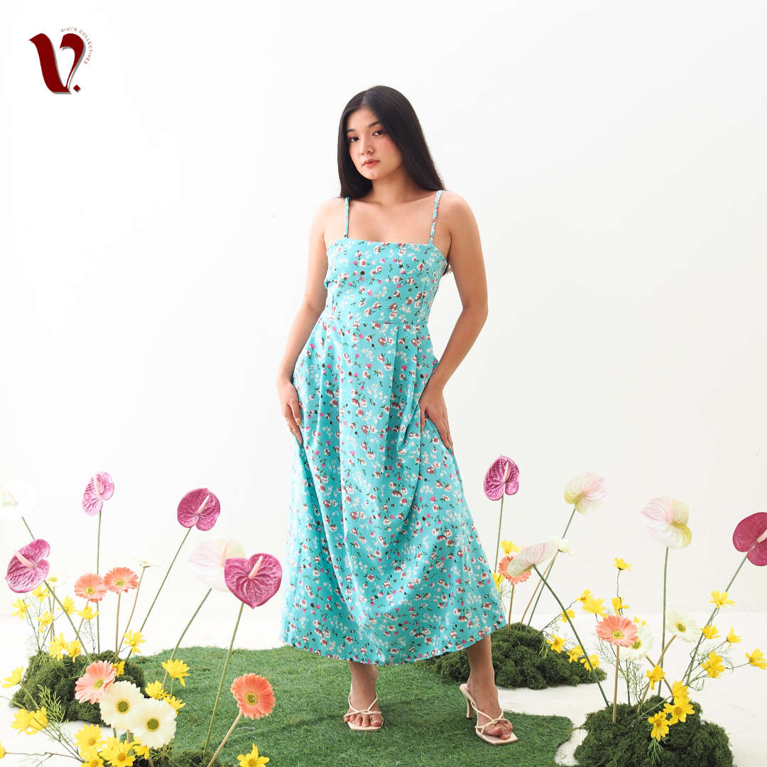 Serenity Premium Midi Dress