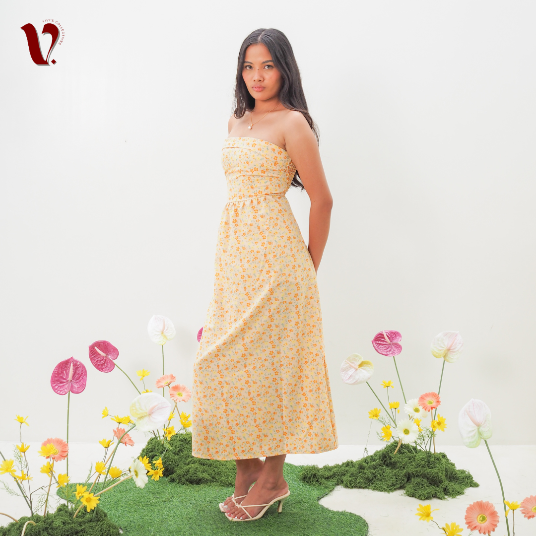Vienna Premium Midi Dress