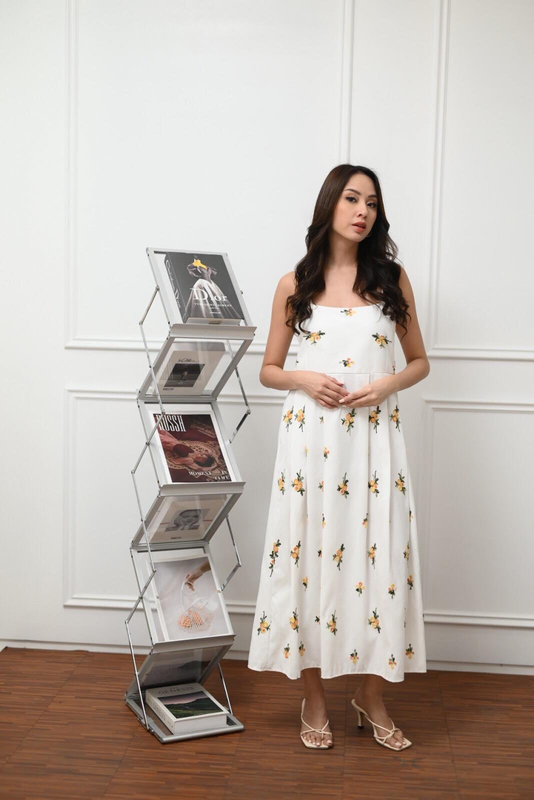 Serenity Maxi Dress (Embroidery)