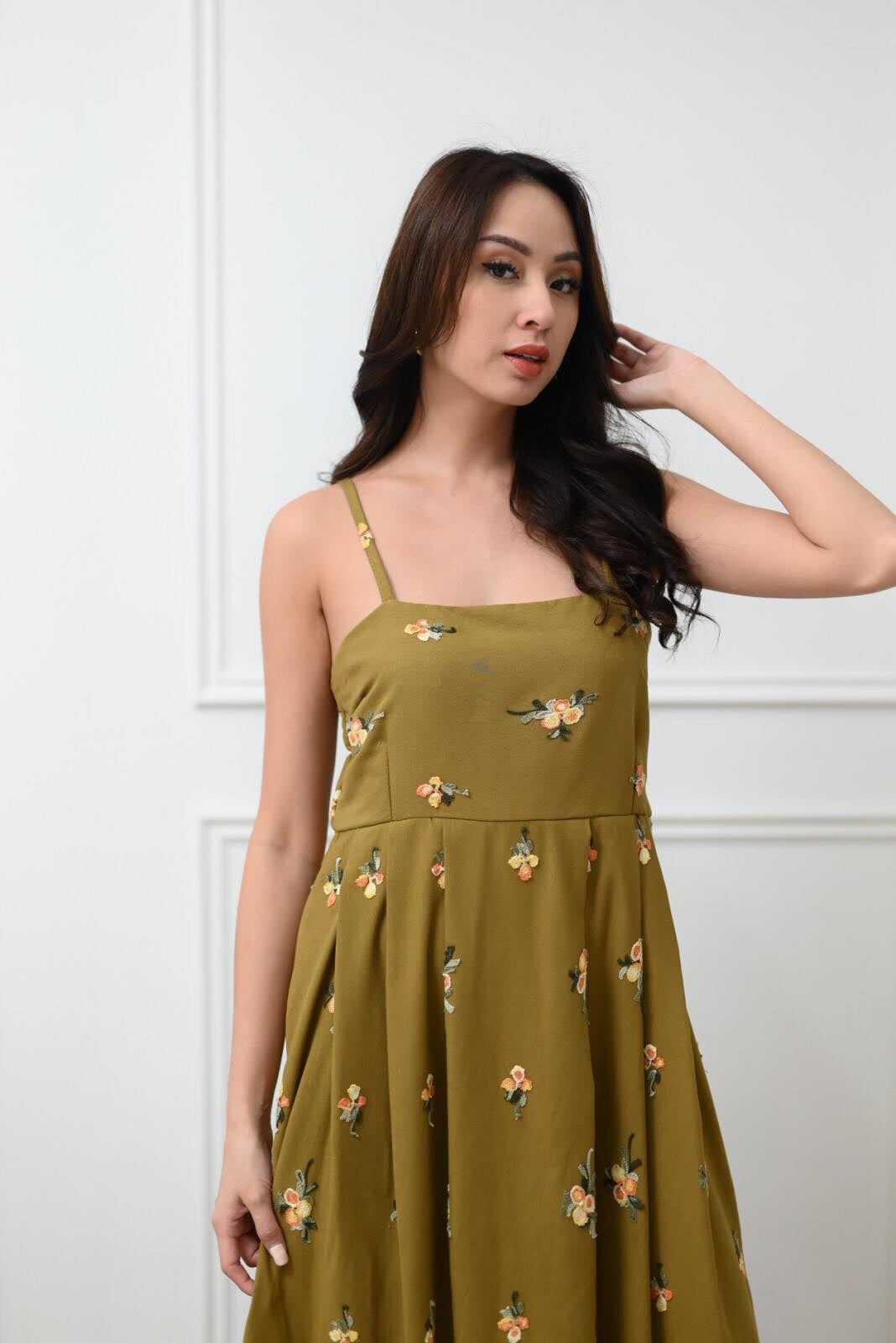 Serenity Maxi Dress (Embroidery)