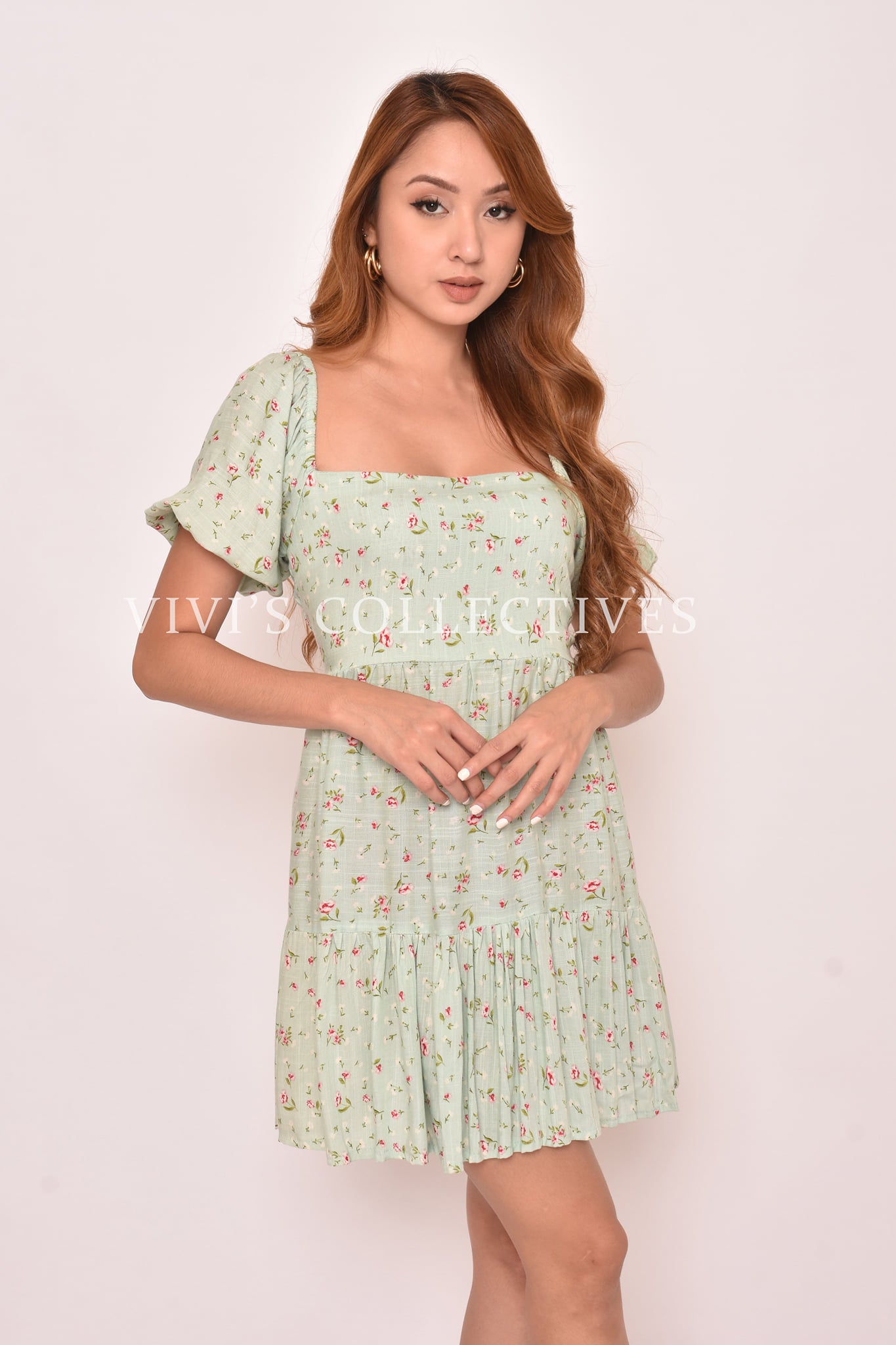 Scarlette Midi Dress (A2 floral)