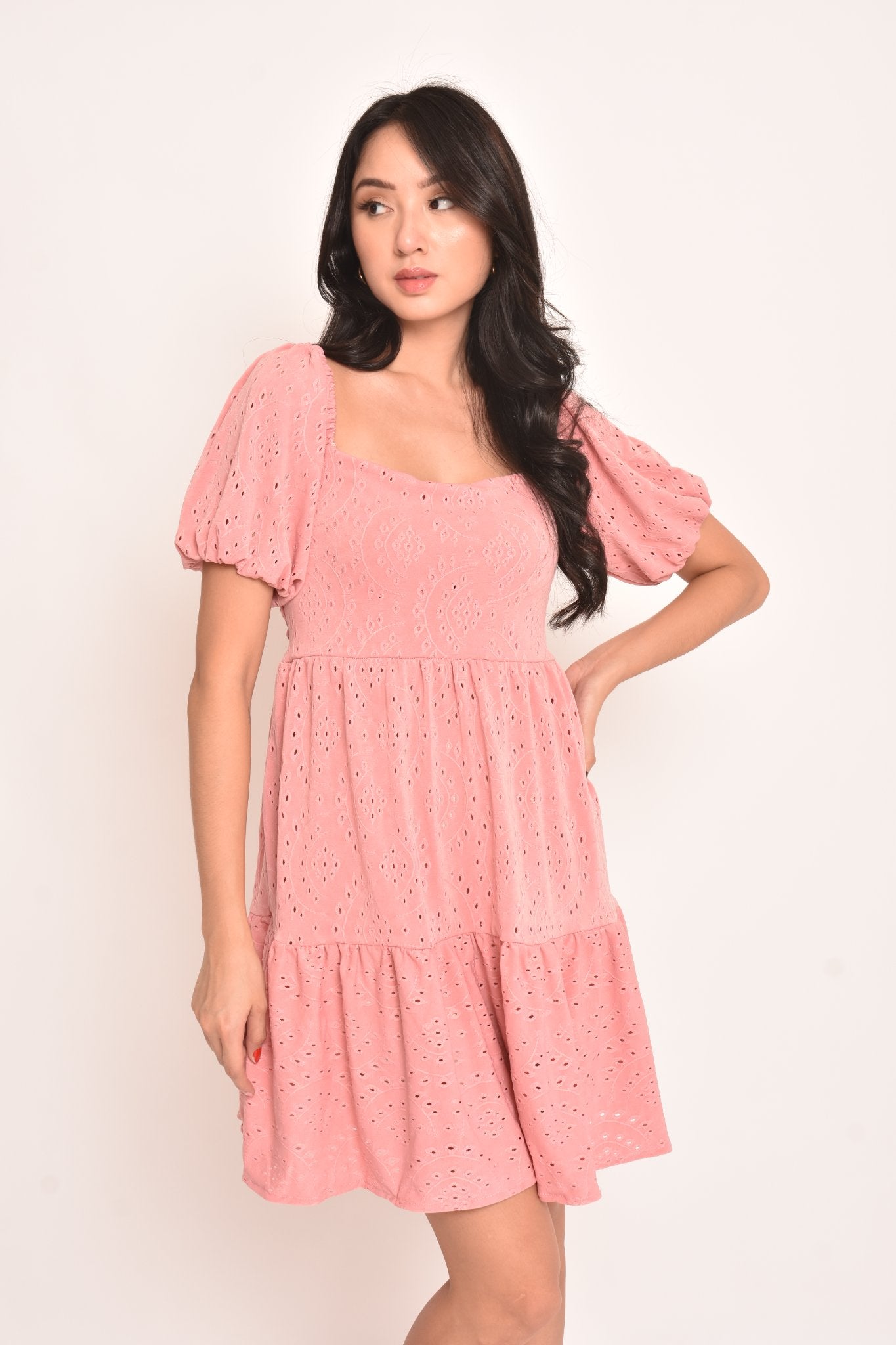 Scarlette Midi Dress Eyelet