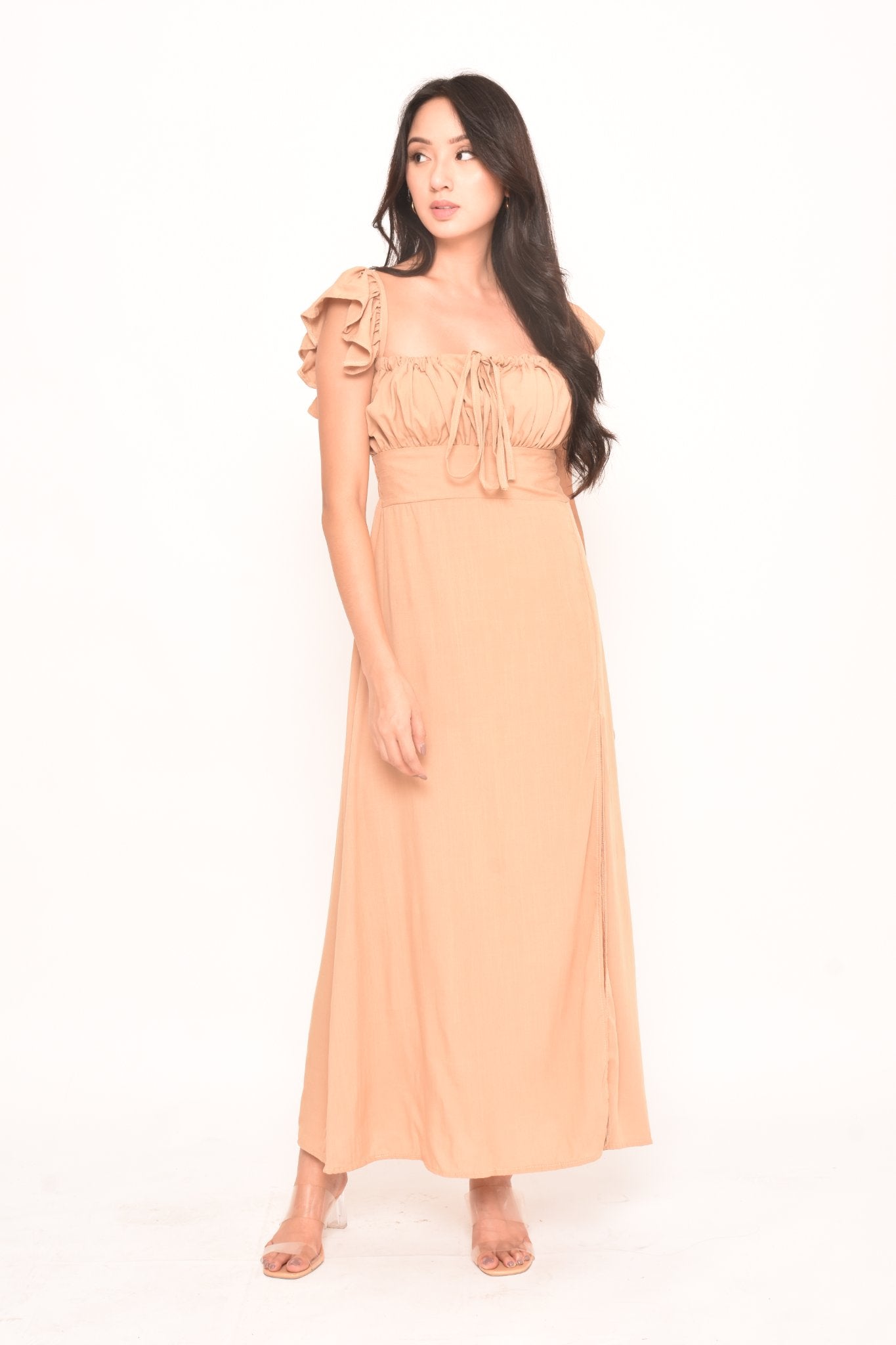 Azalea Plain Maxi Dress