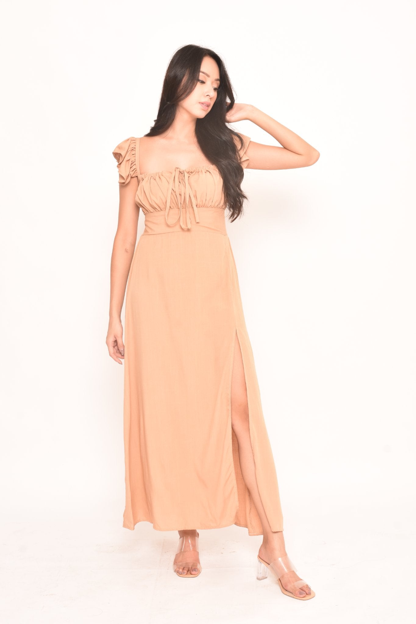 Azalea Plain Maxi Dress