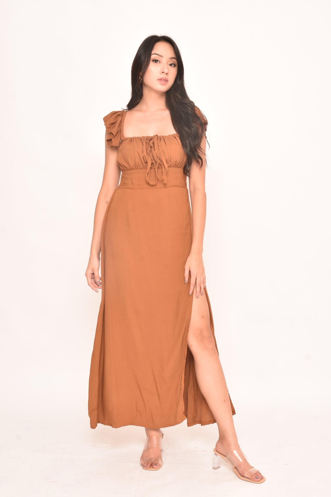 Azalea Plain Maxi Dress