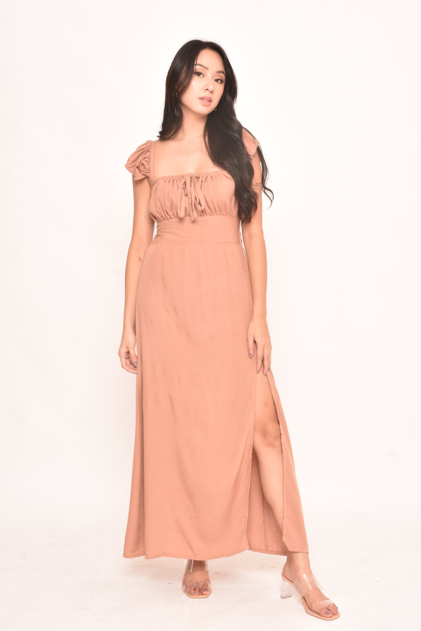 Azalea Plain Maxi Dress