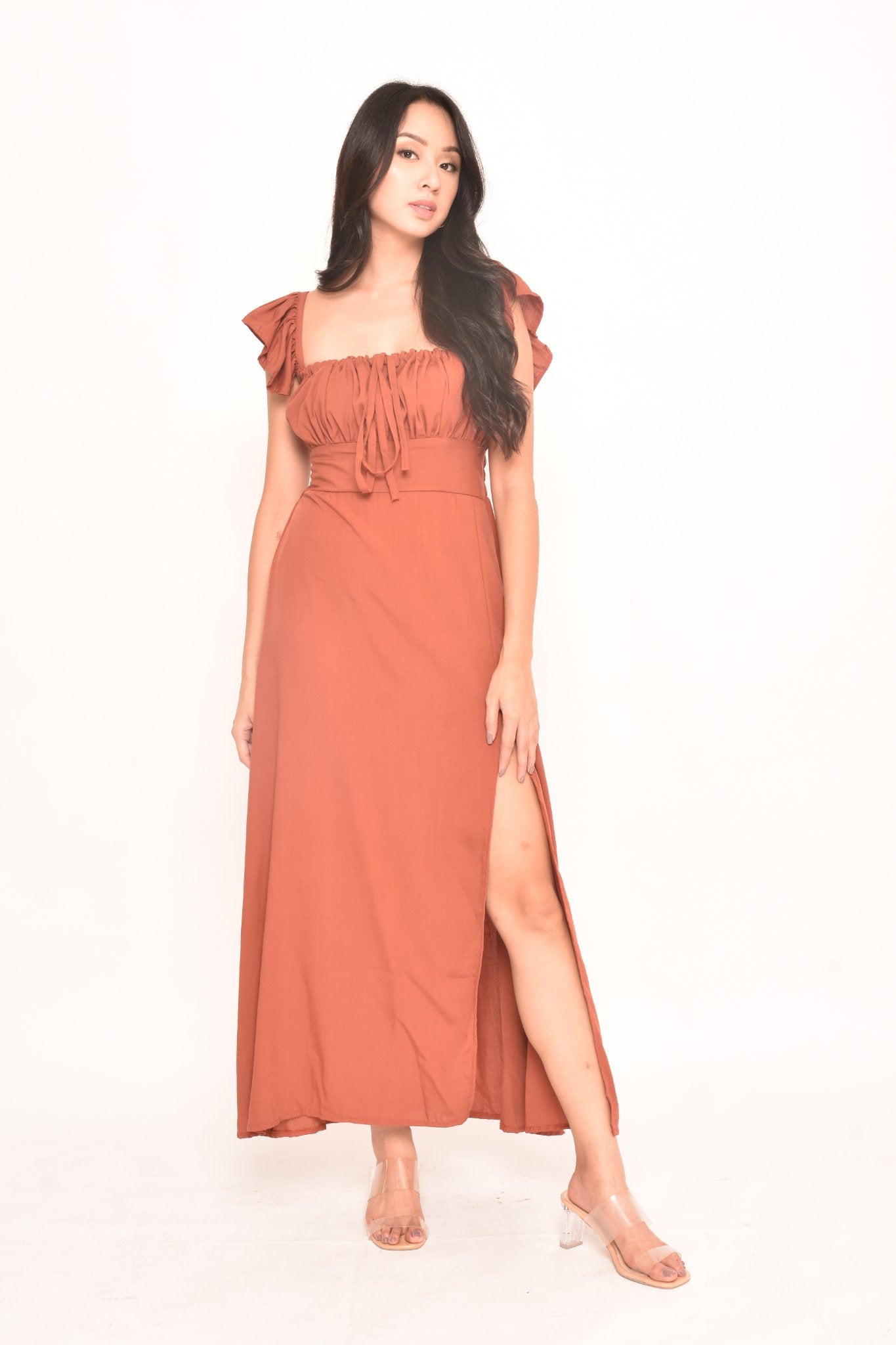 Azalea Plain Maxi Dress