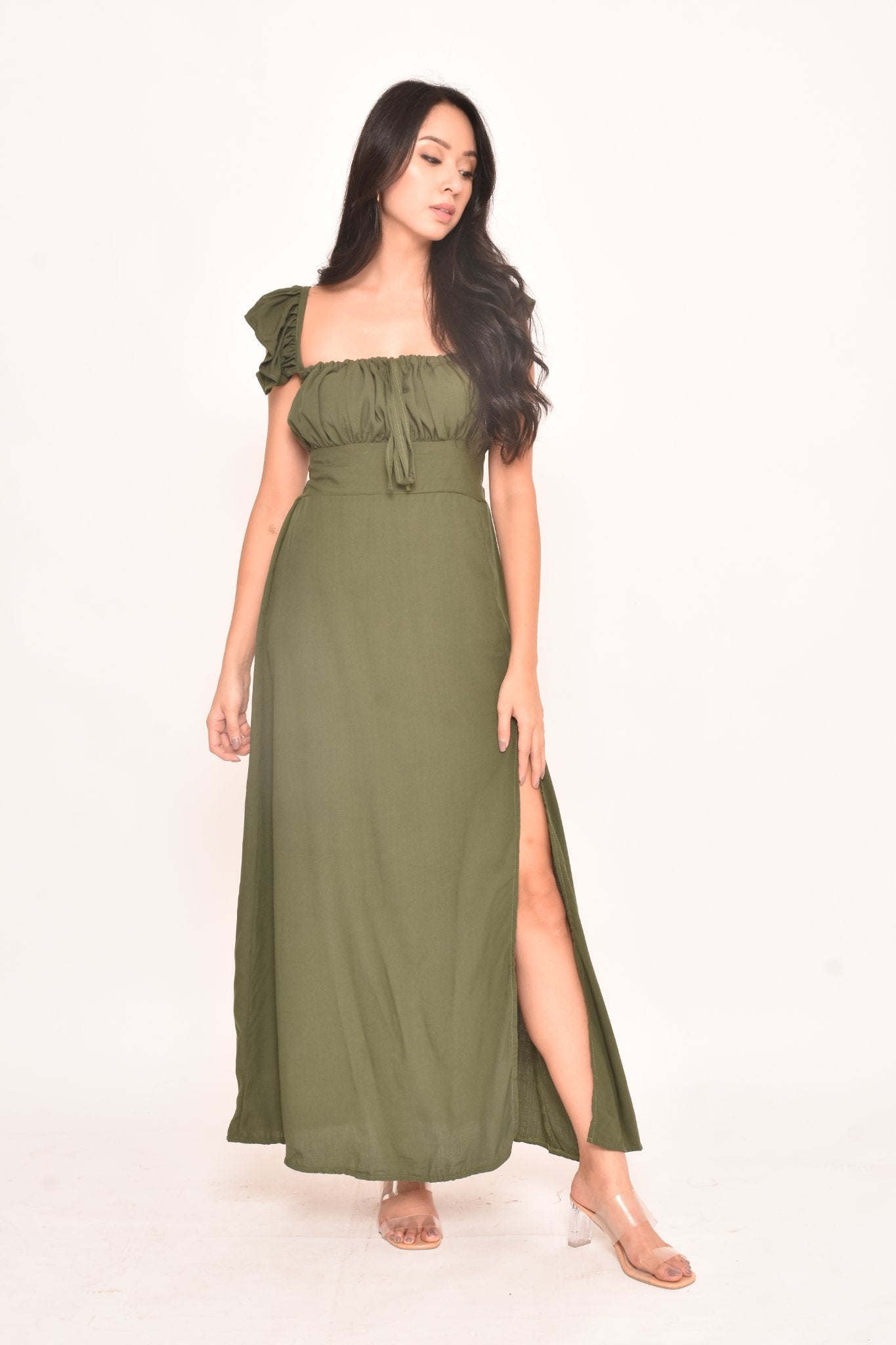 Azalea Plain Maxi Dress