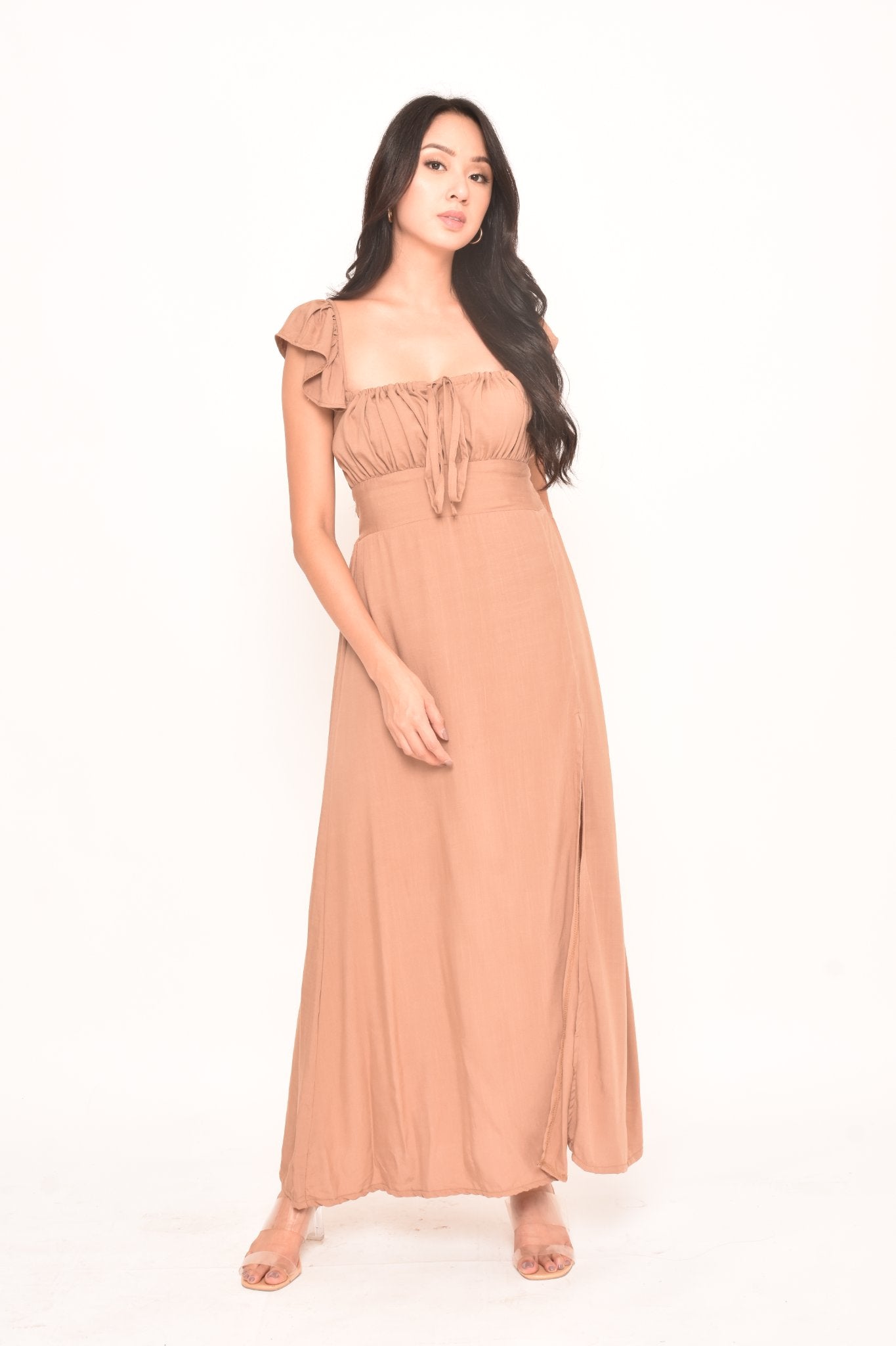 Azalea Plain Maxi Dress