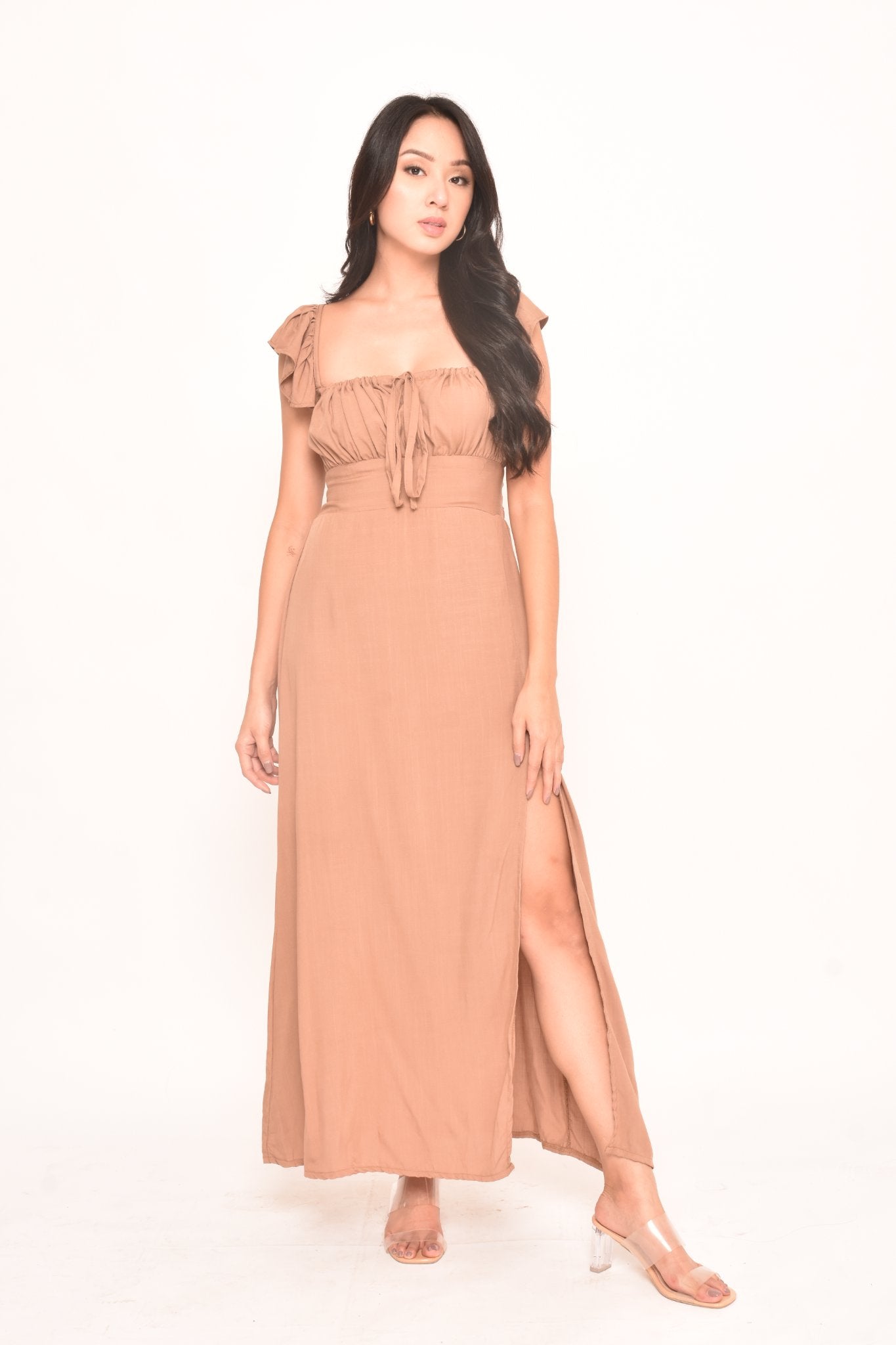 Azalea Plain Maxi Dress