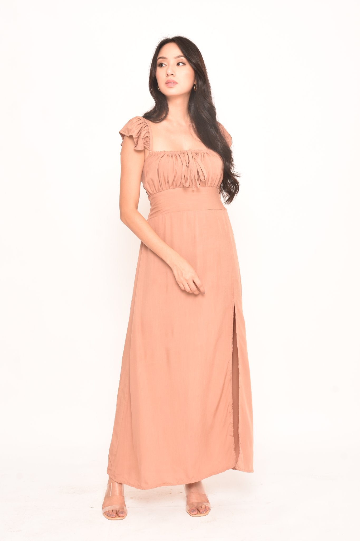 Azalea Plain Maxi Dress