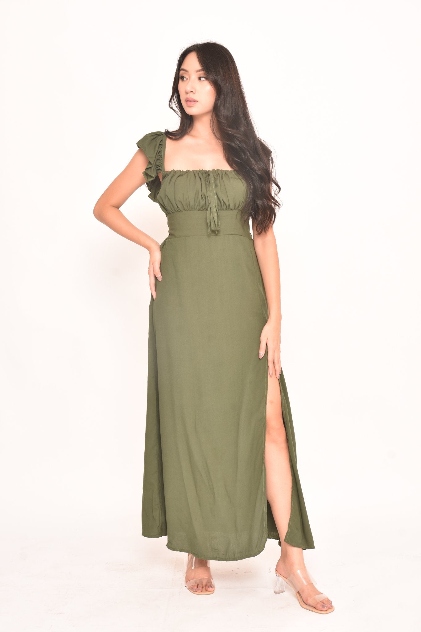 Azalea Plain Maxi Dress