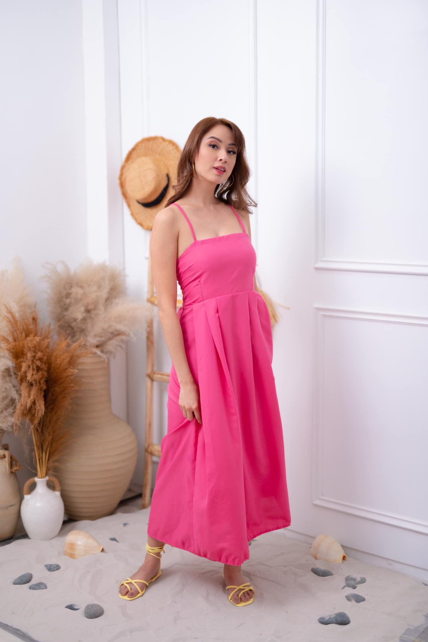 Serenity Maxi Dress (Cotton Polyester)