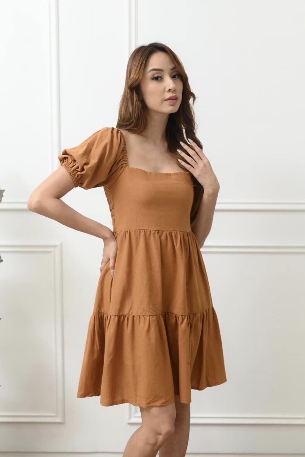 Scarlette Midi Dress (Plain)