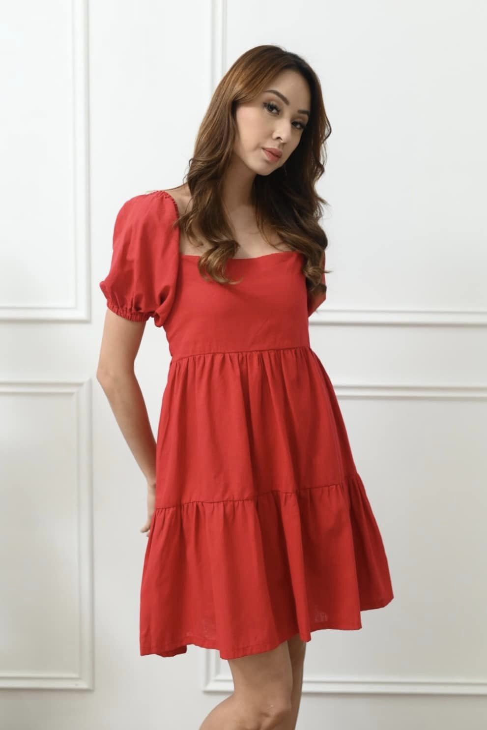 Scarlette Midi Dress (Plain)