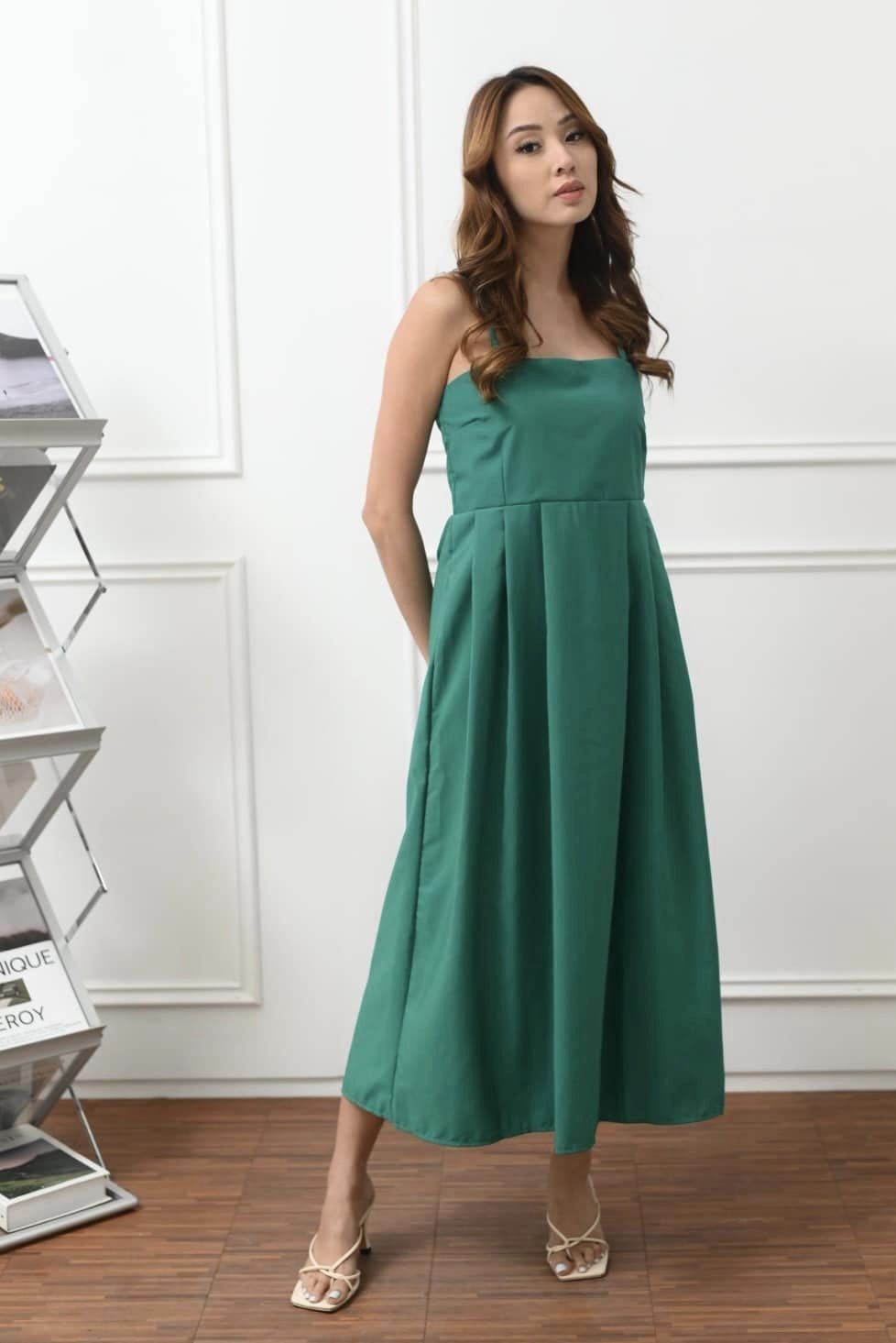 Serenity Maxi Dress (Poplin)