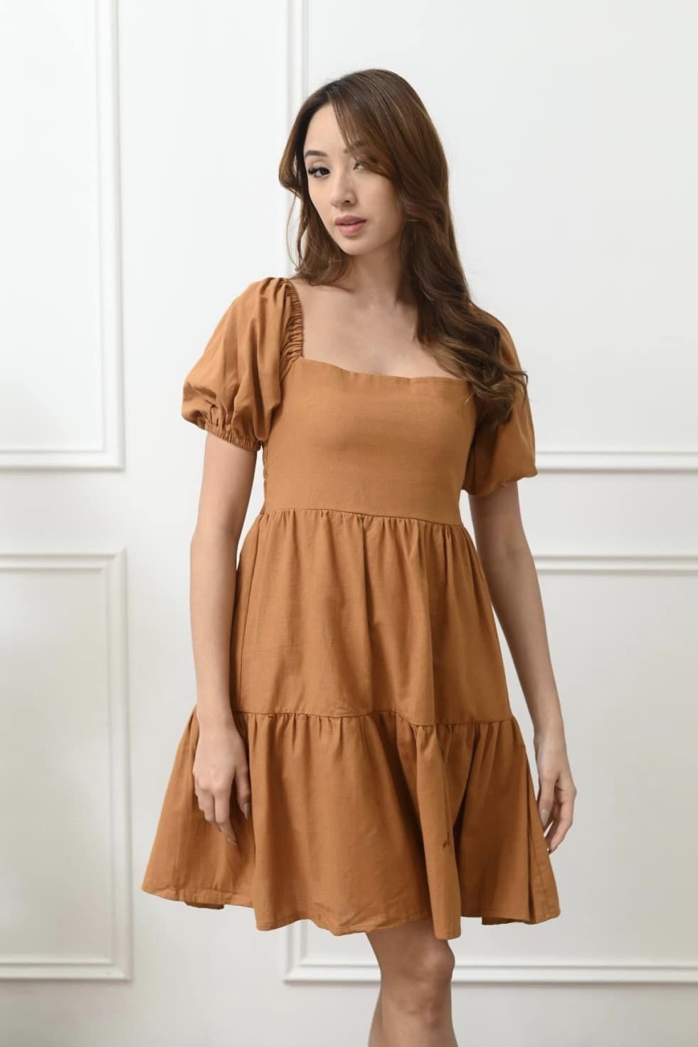 Scarlette Midi Dress (Plain)