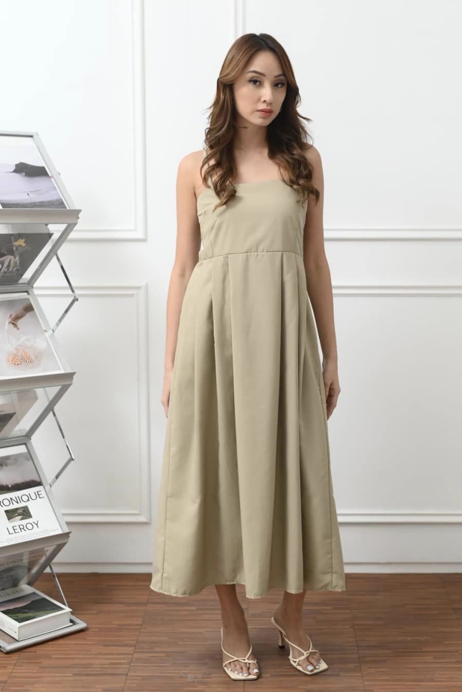 Serenity Maxi Dress (Poplin)