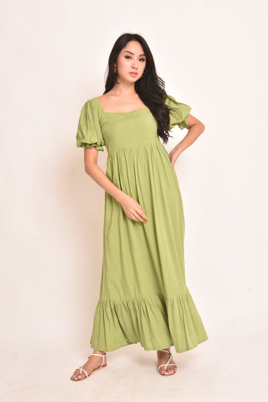 Sabrina Plain Maxi Dress