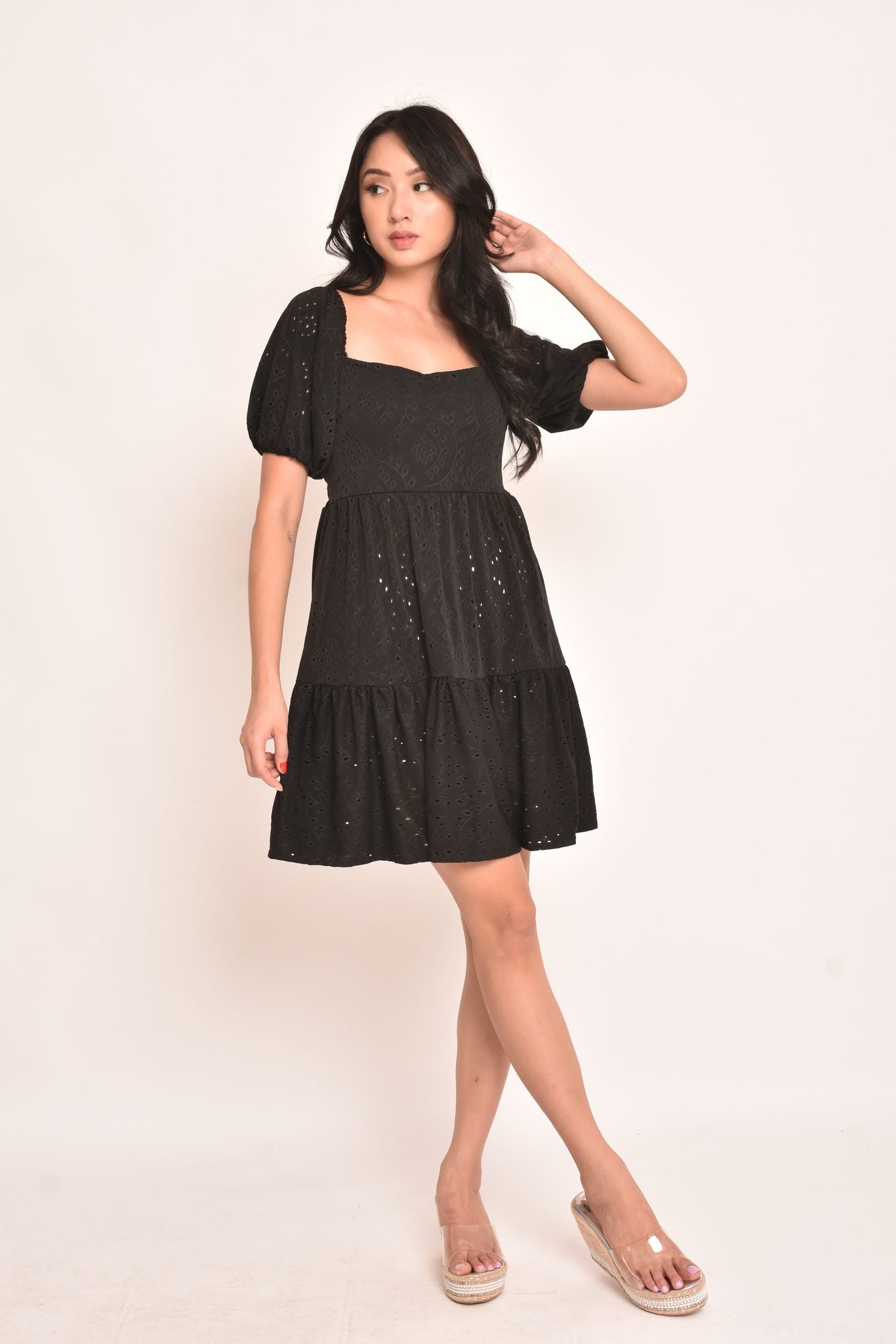 Scarlette Midi Dress Eyelet