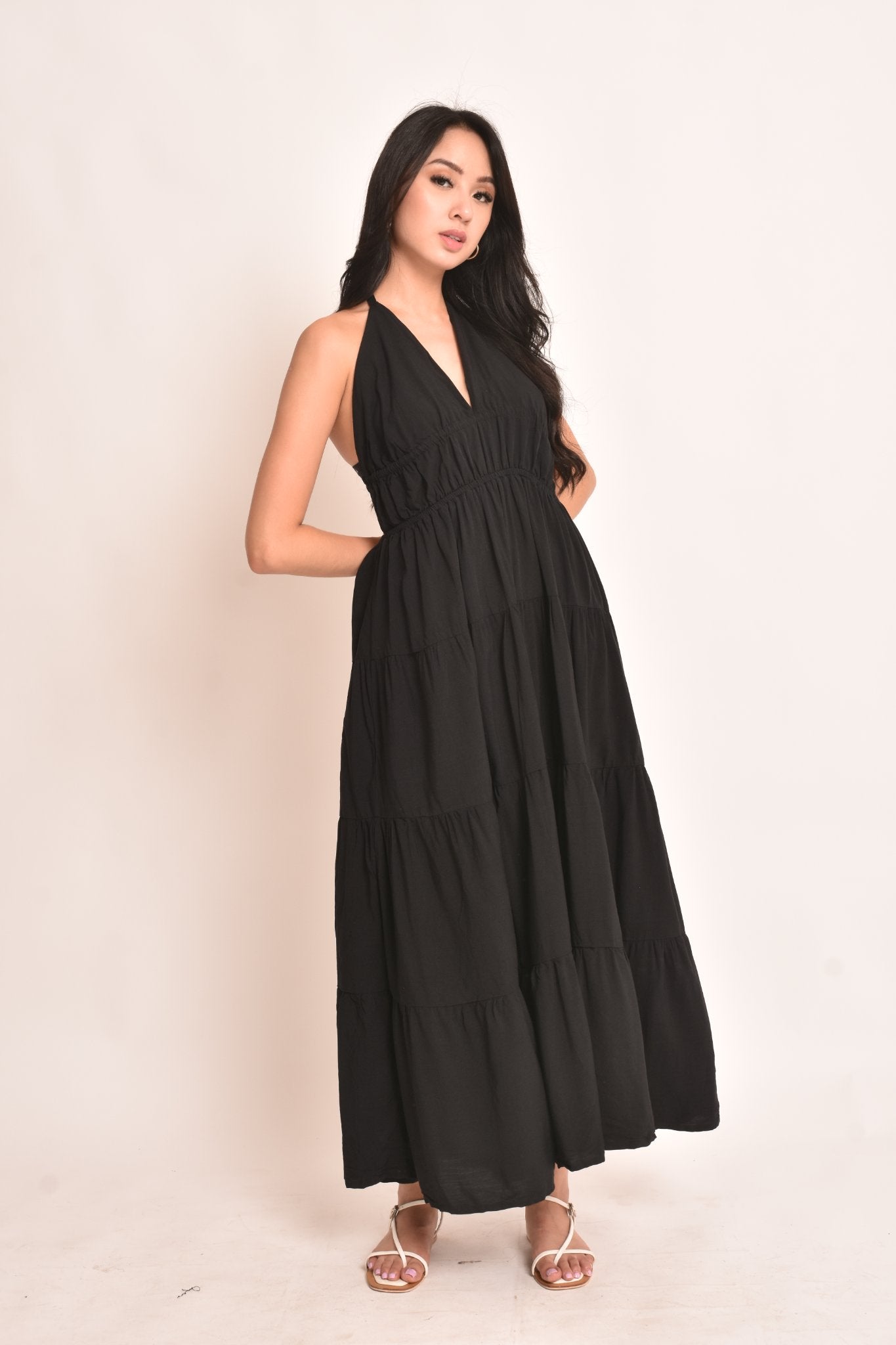 Savannah Plain Maxi Dress