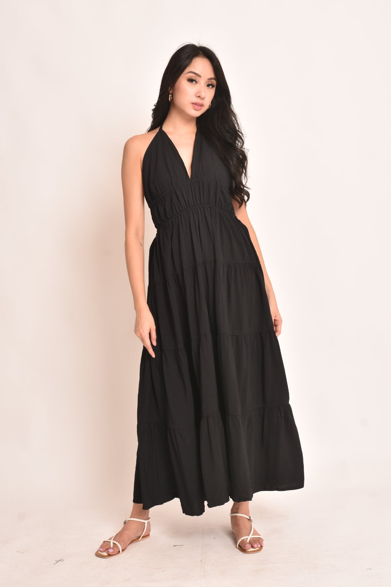 Savannah Plain Maxi Dress