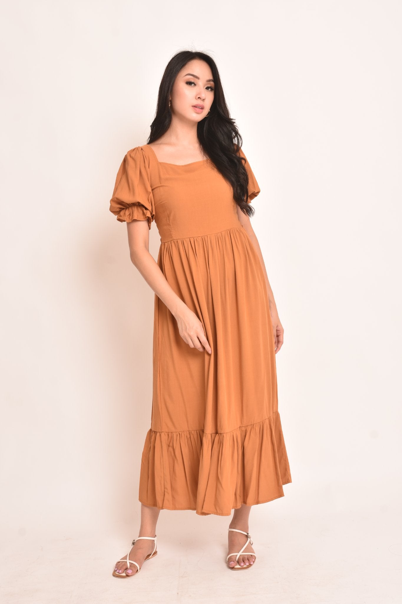 Sabrina Plain Maxi Dress