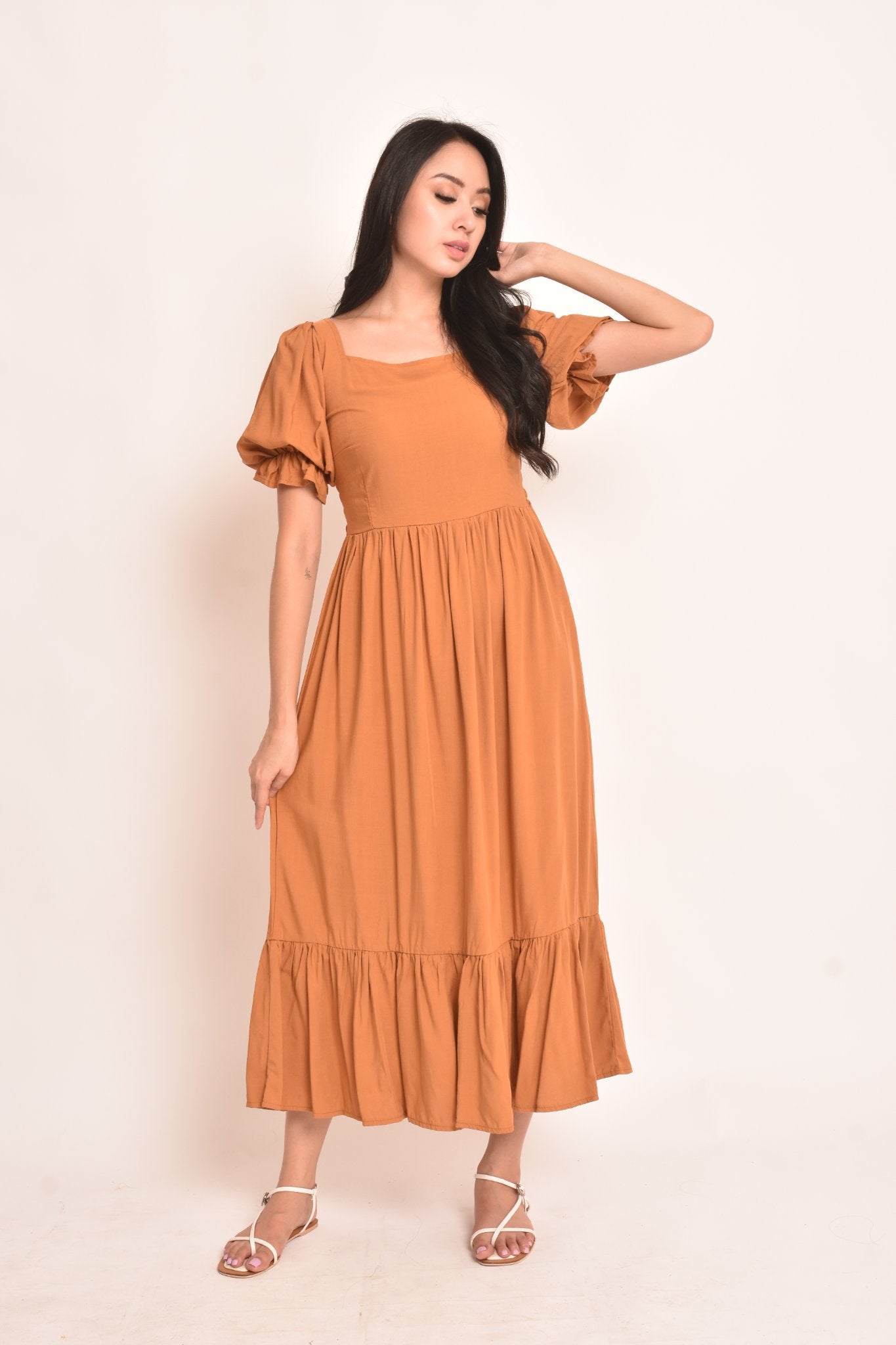 Sabrina Plain Maxi Dress