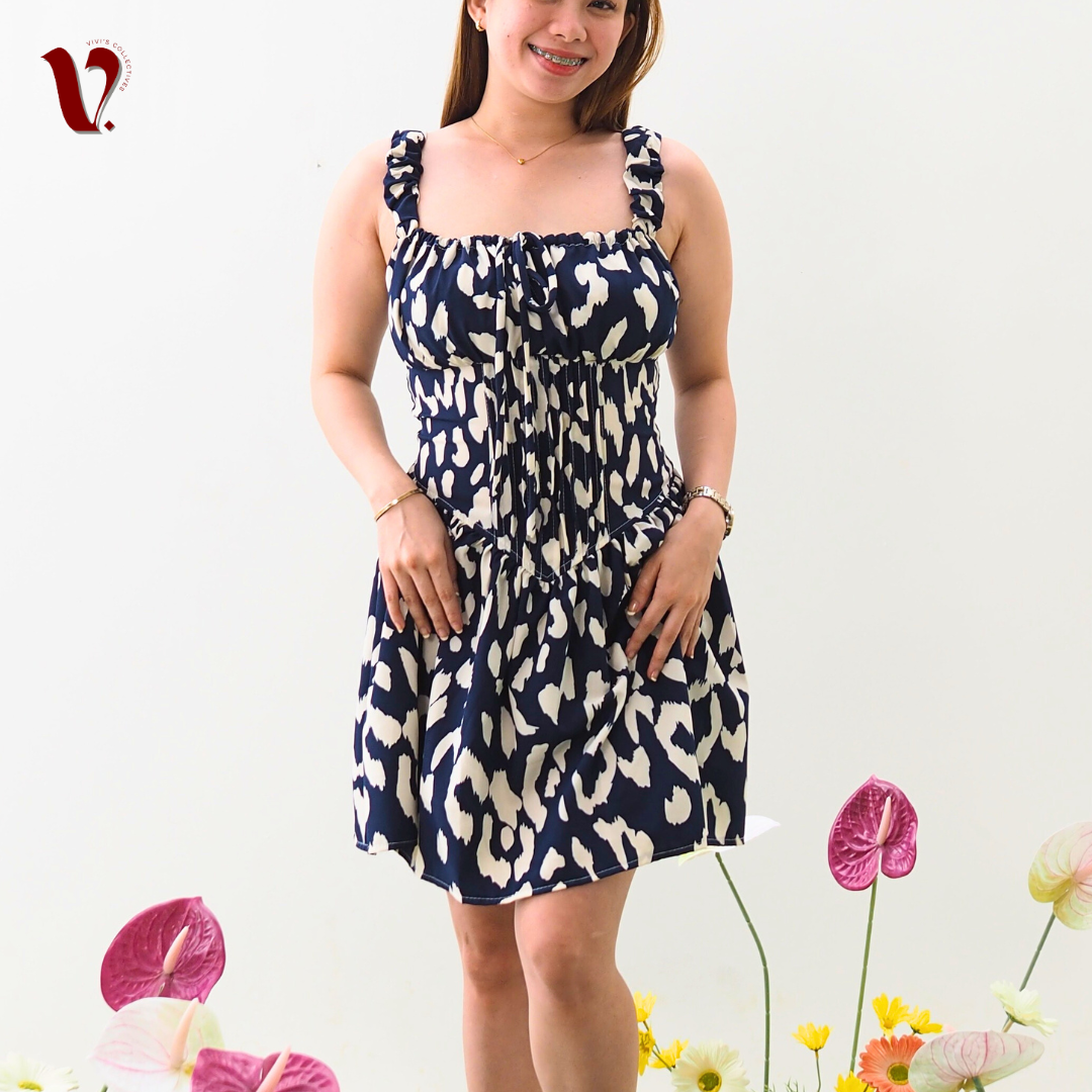 Carolina Animal Premium Mini Dress