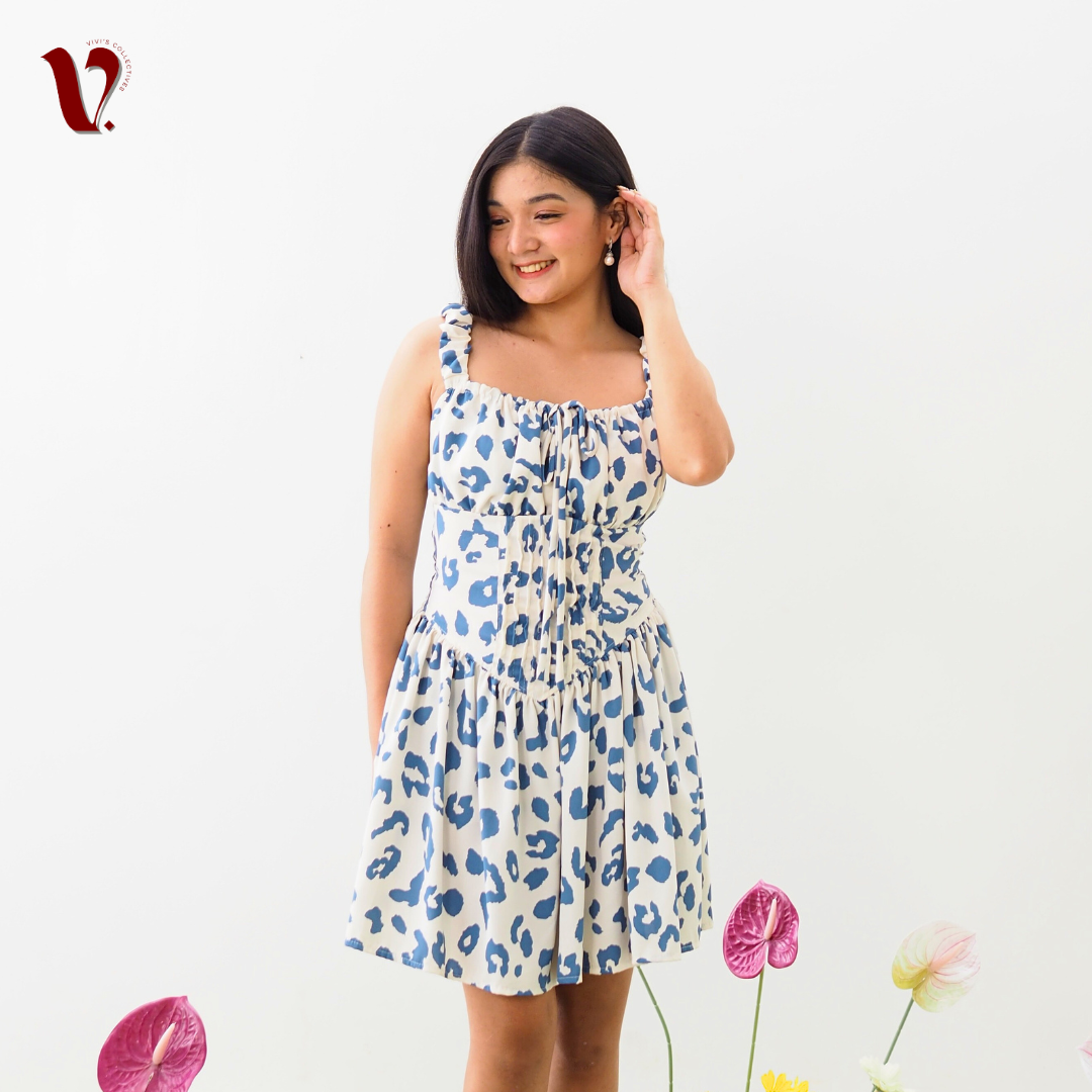 Carolina Animal Premium Mini Dress