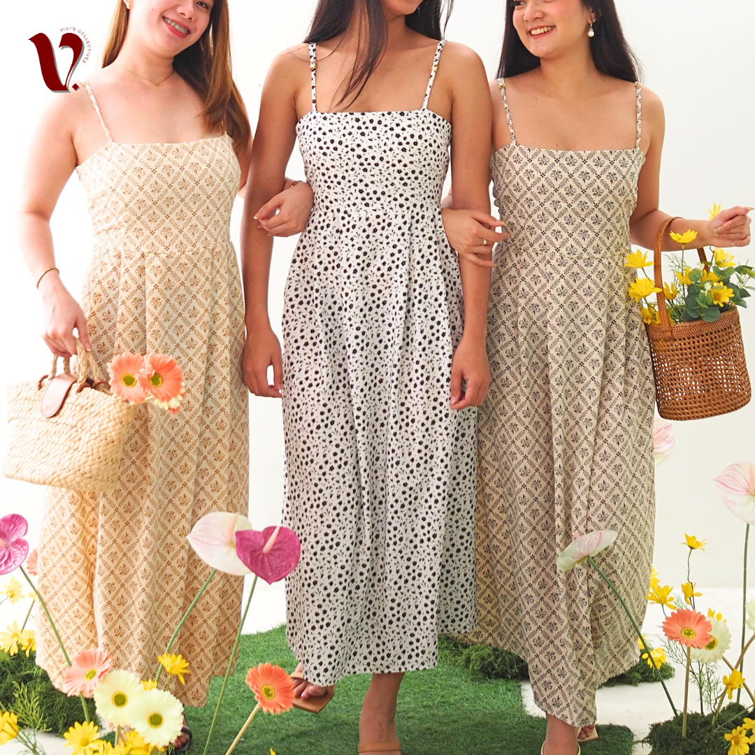 Serenity Premium Midi Dress