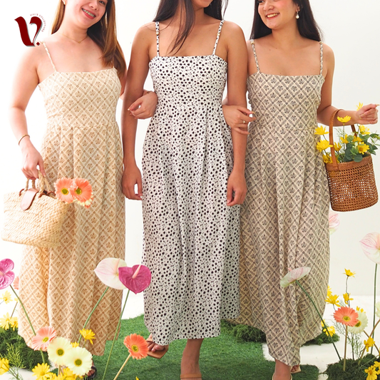 Serenity Premium Midi Dress