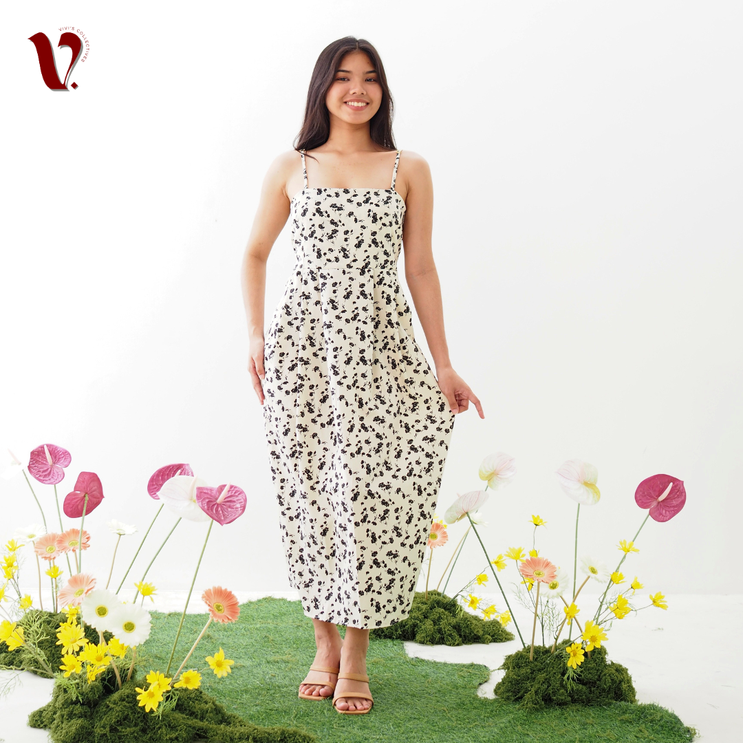 Serenity Premium Midi Dress